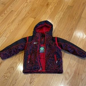 Spyder size 6 kid ski jacket